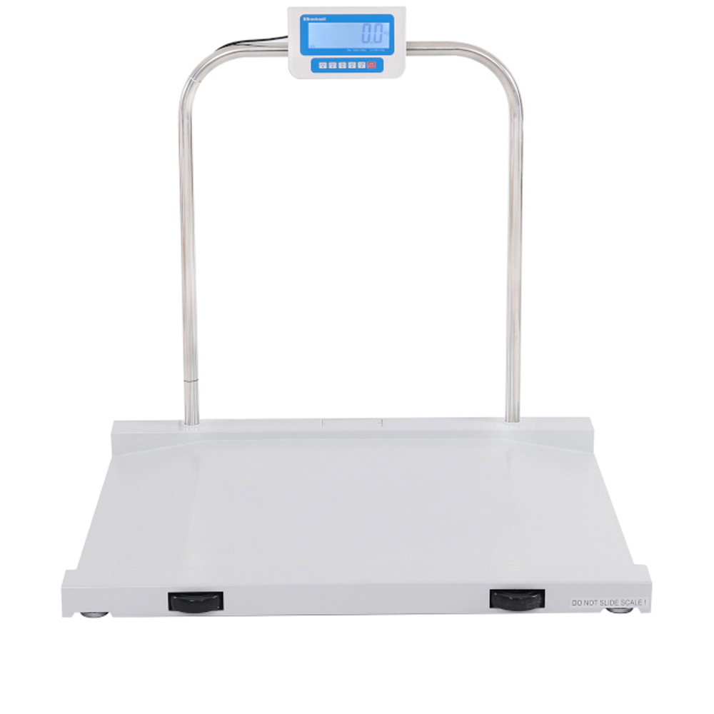 Picture of Brecknell Brecknell-MS1000-LCD Wheelchair Scale with SBI 210 Indicator, White