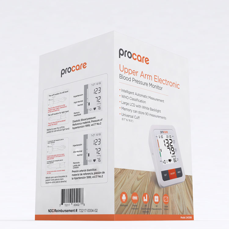 Picture of Redmoby Procare-240531 ProCare Upper Arm Blood Pressure Monitor with Extra Large Cuff