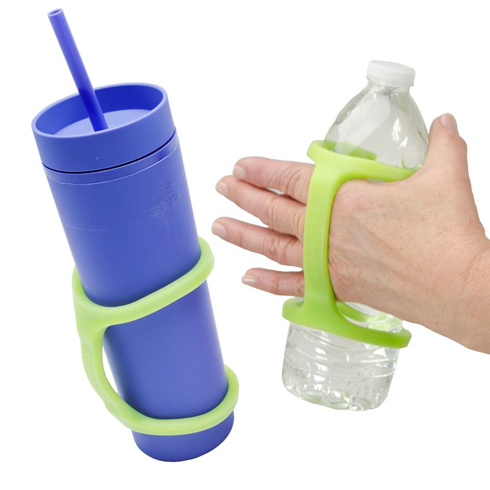-110 Adaptive Grip Aid, Lime Sippy Cup, Lime - Extra Large - Pack of 2