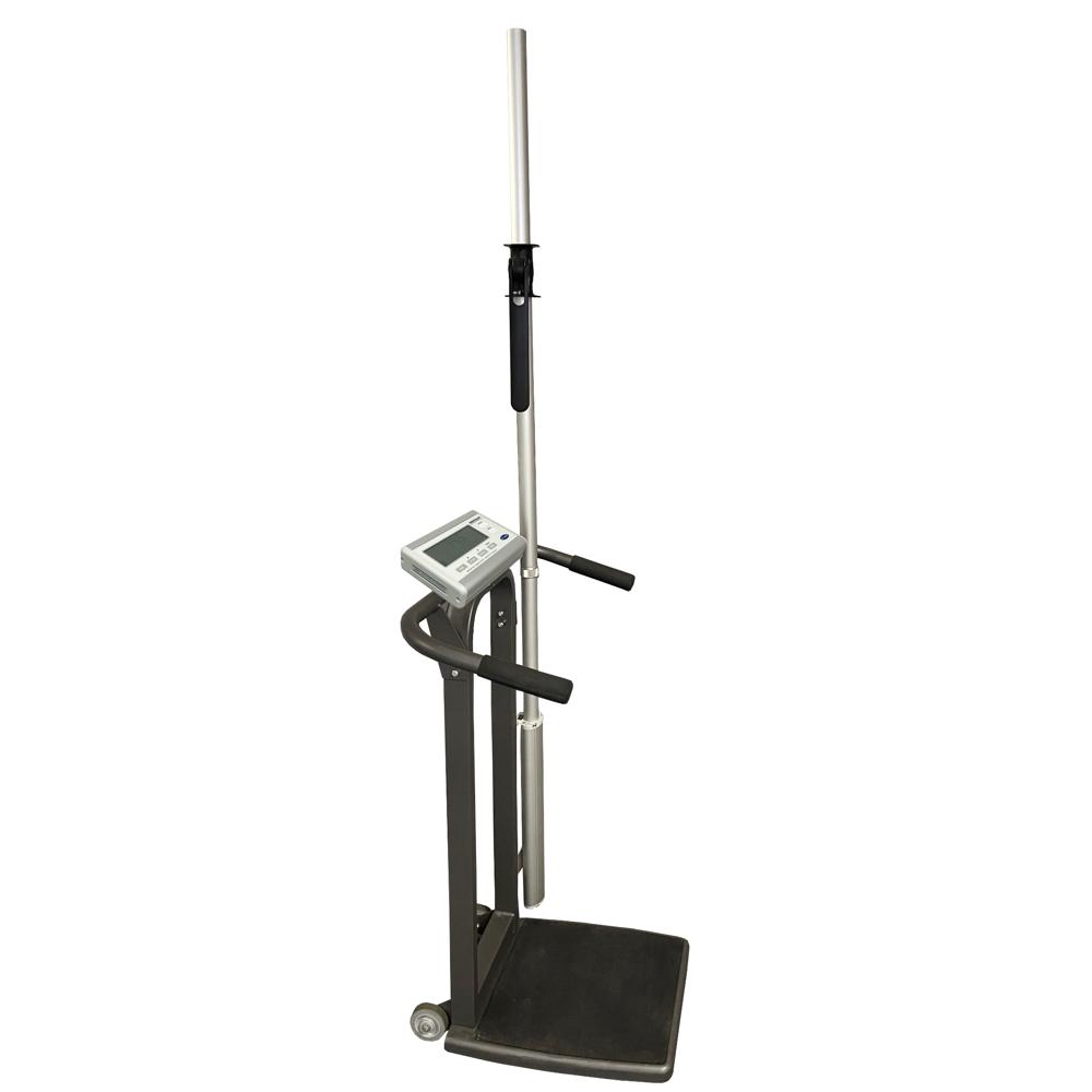 Befour-WH-1080 Tilt & Roll Handrail Scale with Opti-Height Optical Stadiometer