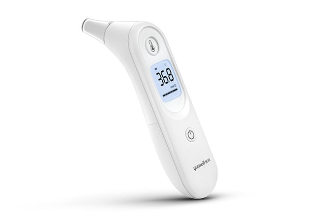 -YHT101 Infrared Ear Thermometer, White