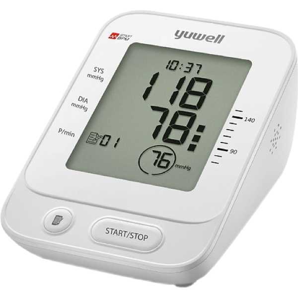 -YE660E Digital Blood Pressure Monitor, White