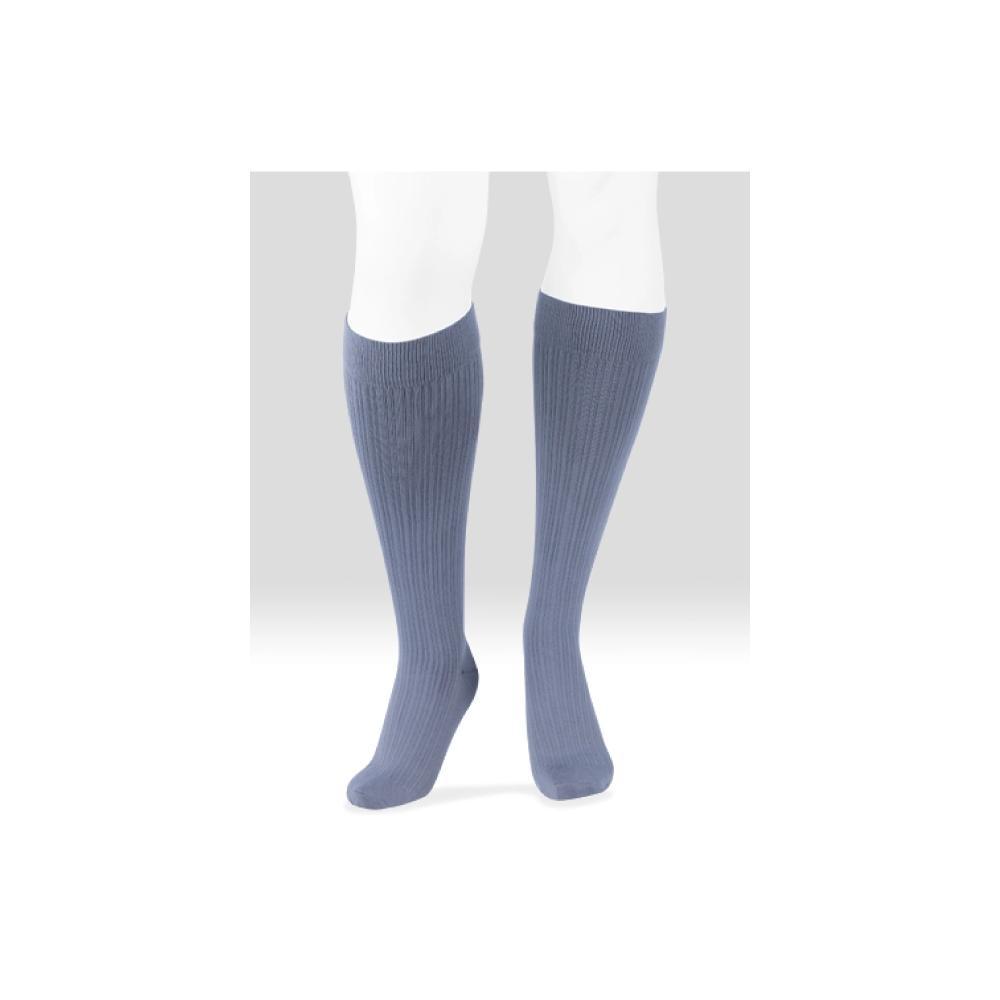-2661ADT15-S 15 x 18.25 in. Power Cotton Compression Socks for Men, Gray - Small