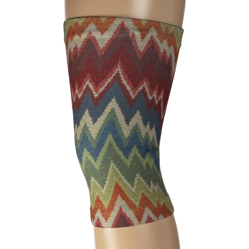 Celeste-Stein-KSQ-2250 Womens Light & Moderate Knee Support - Fall Chevron, Multi Color - Queen Size