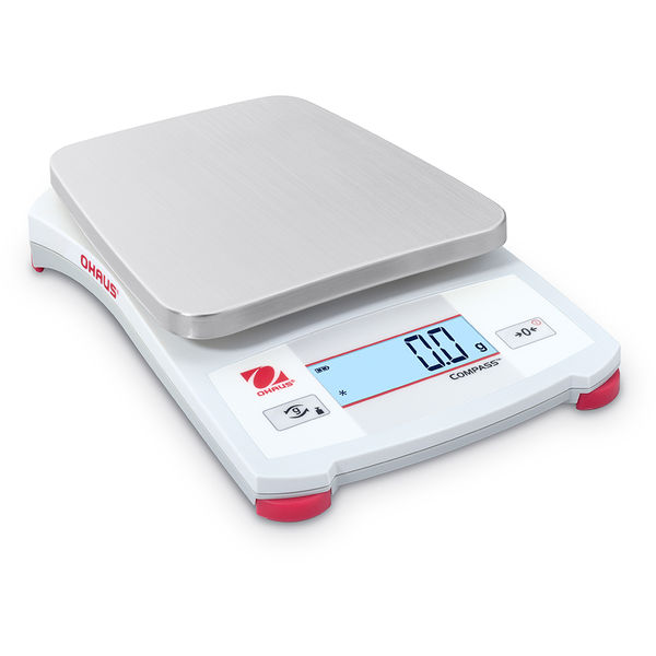Picture of Ohaus Ohaus-30428200 7.9 x 1.6 in. Compass CX Portable Scale - Energy-Efficient Design for Workplace & Field Weighing