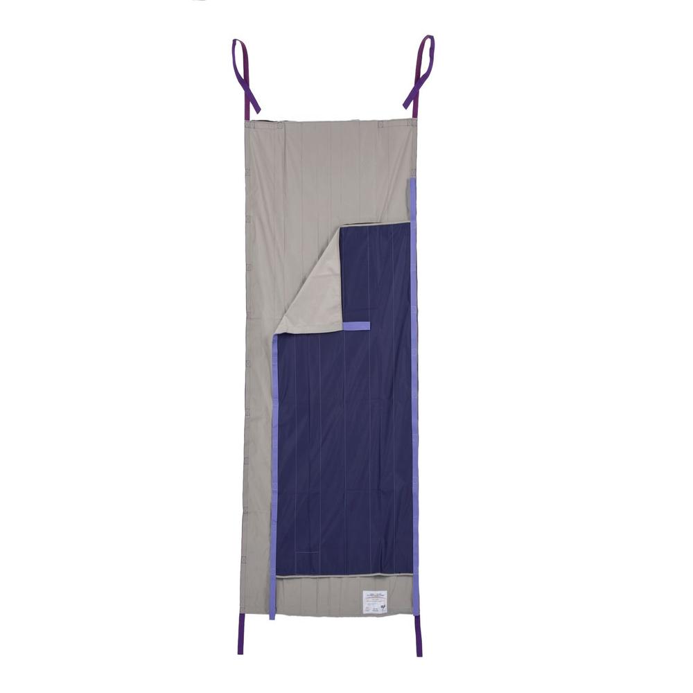 Bridge-PS-4278VS Repositioning Sheet cloth hook and eye Straps with Single Patient Use - Extra Large - 42 x 78 in.