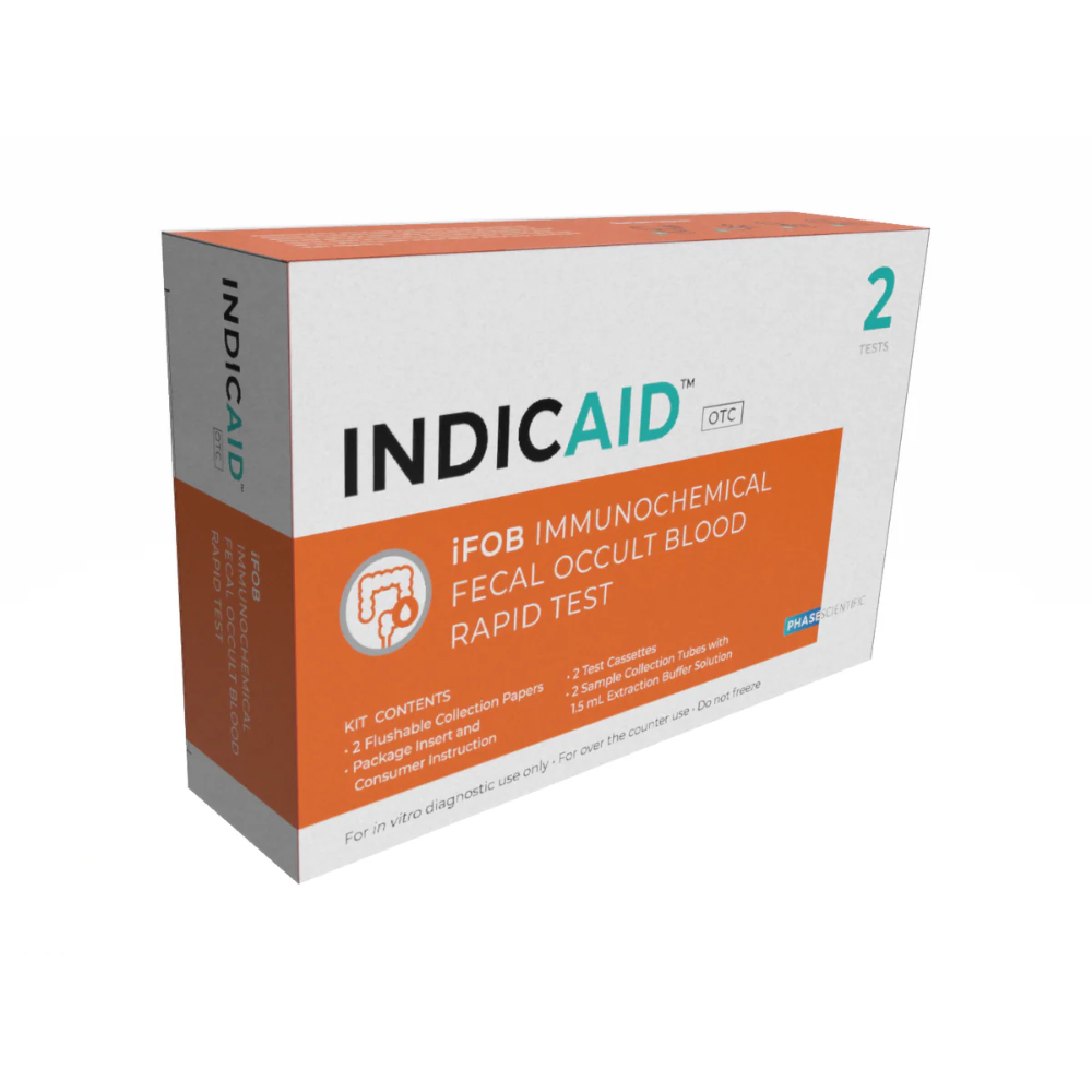 -IND-WF-IFOB-2PPK iFOB Rapid OTC Health Test Kit - Pack of 2