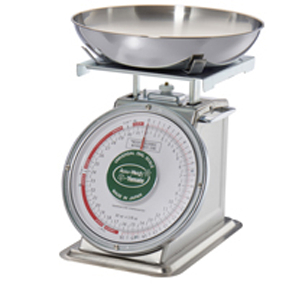 -YAM-1170-001010 Stainless Steel Kitchen Dial Scale - 2 lbs