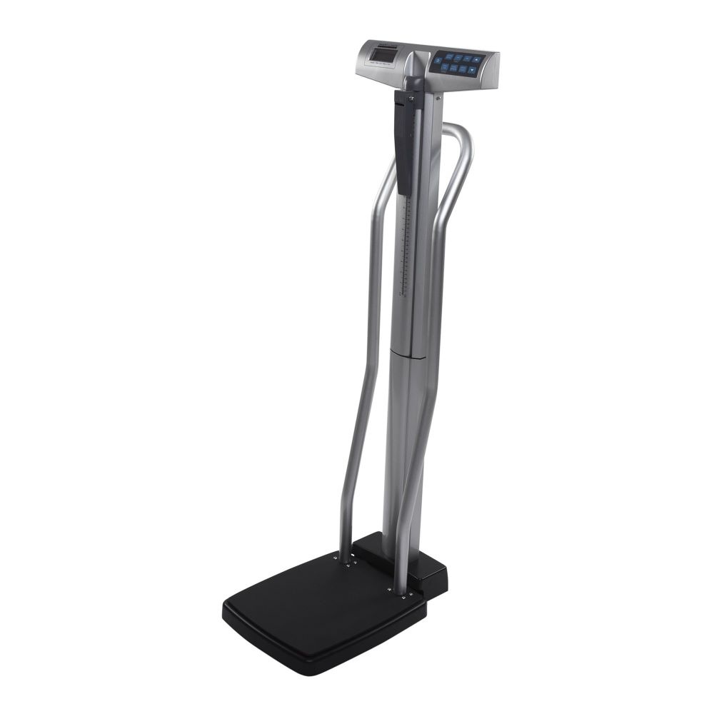 Healthometer-500KGHB Eye-Level Primary Care Digital Scale with Height Rod & Handlebars - Kg Only