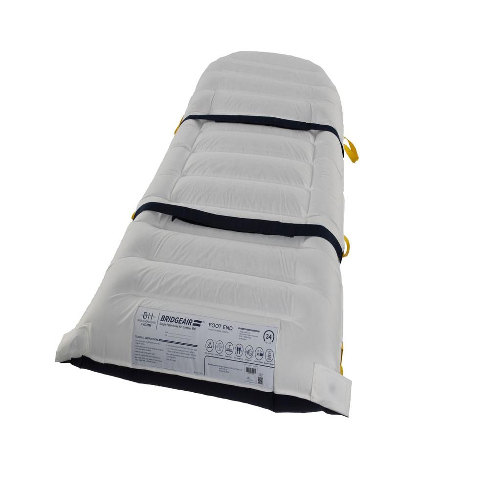 Bridge-PS34SPUL Air-Assisted Transfer Mattress with Single Patient Use - Full Size - 34 x 78 in.