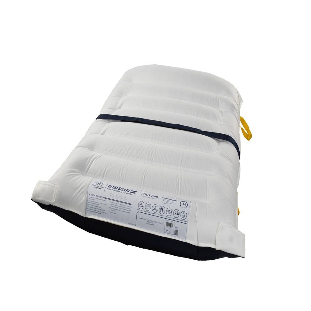 Bridge-PS34SPUS Air-Assisted Transfer Mattress with Single Patient Use - Half Size - 34 x 48 in.