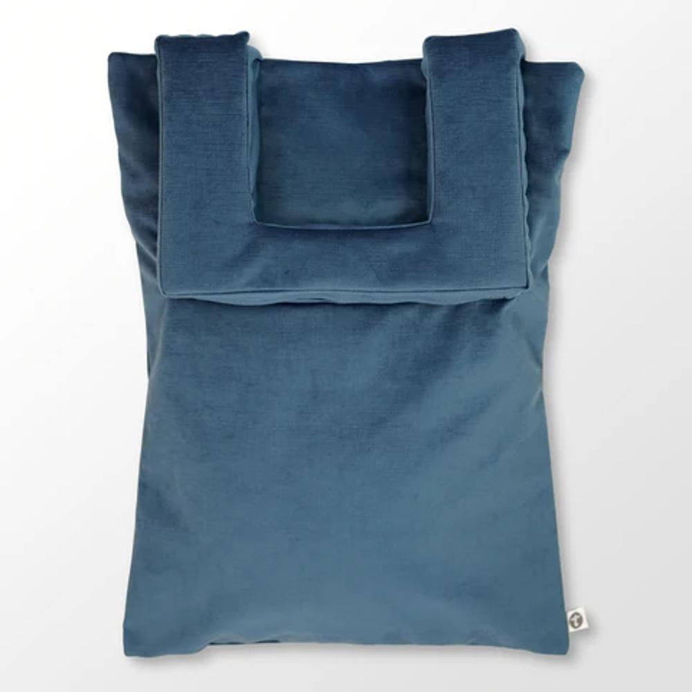 -TauVerMar1100 Vertical Cushioned Pillow Case - Marine