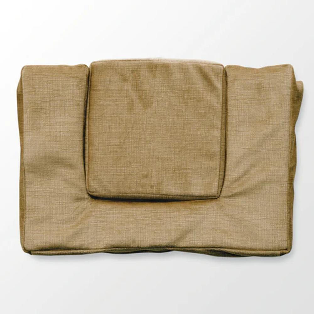 -TarHorCam1100 Horizontal Cushioned Pillow Case - Camel