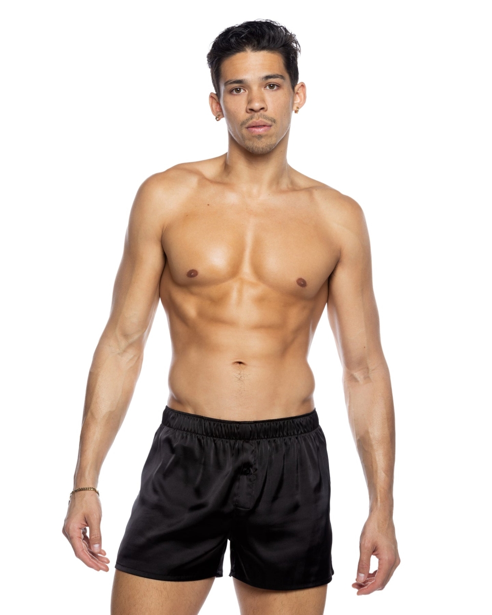 LI818-Blk-XL Champion Boxer, Black - Extra Large