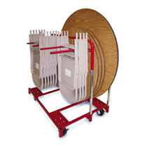 Folding Chair Round Table Mover