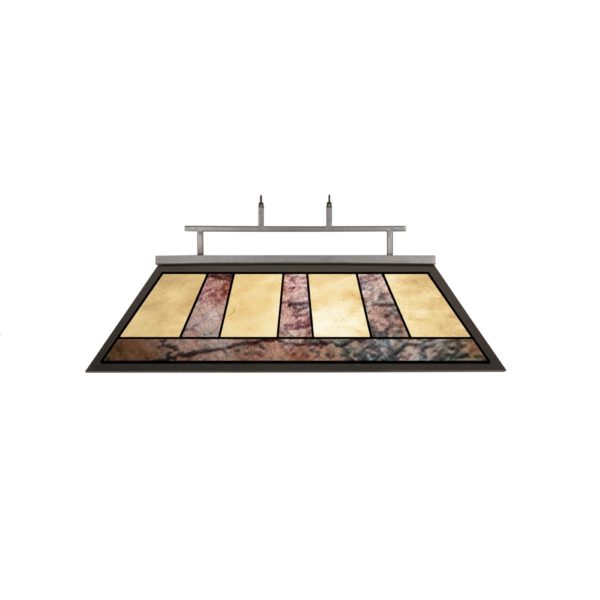 Picture of Ram Game Room OD-KD 44 in. Odessa Billiard Light with Kd Frame, Stained Glass
