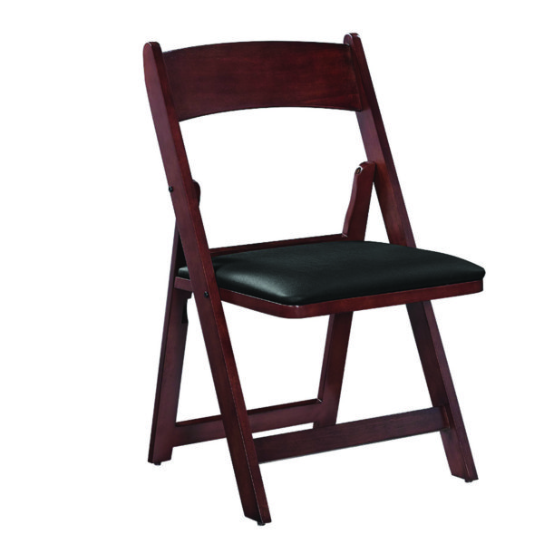 Picture of Ram Game Room GCHR4 ET 21 x 19 x 33 in. Folding Game Chair - English Tudor