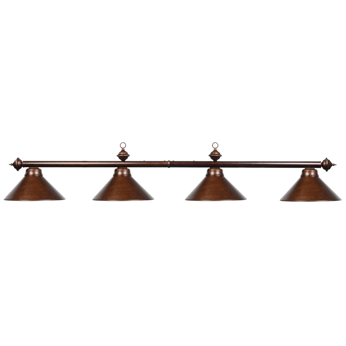 78 x 14 in. 4 Light Billiard Light, Oil Rubbed Bronze