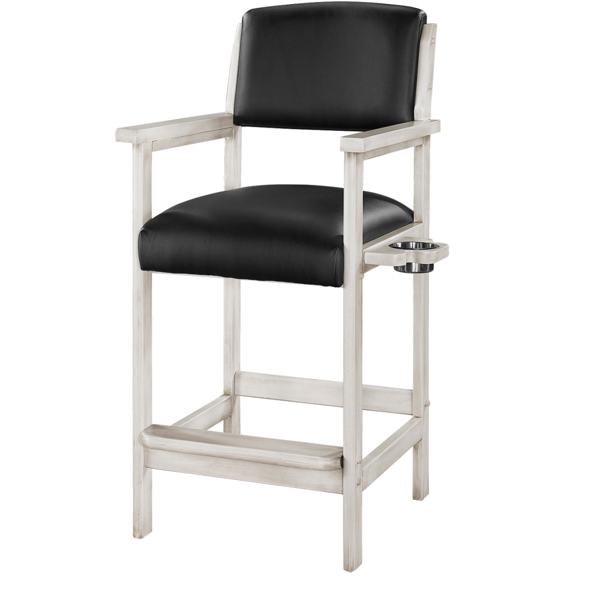 Picture of RAM Game Room SPEC AW 20 x 20 x 45 in. Spectator Chair with Drink Holder&#44; Antique White