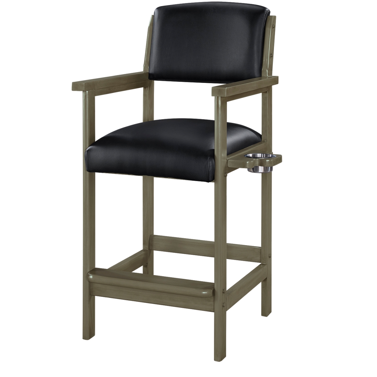Picture of RAM Game Room SPEC SL 20 x 20 x 45 in. Spectator Chair with Drink Holder&#44; Slate