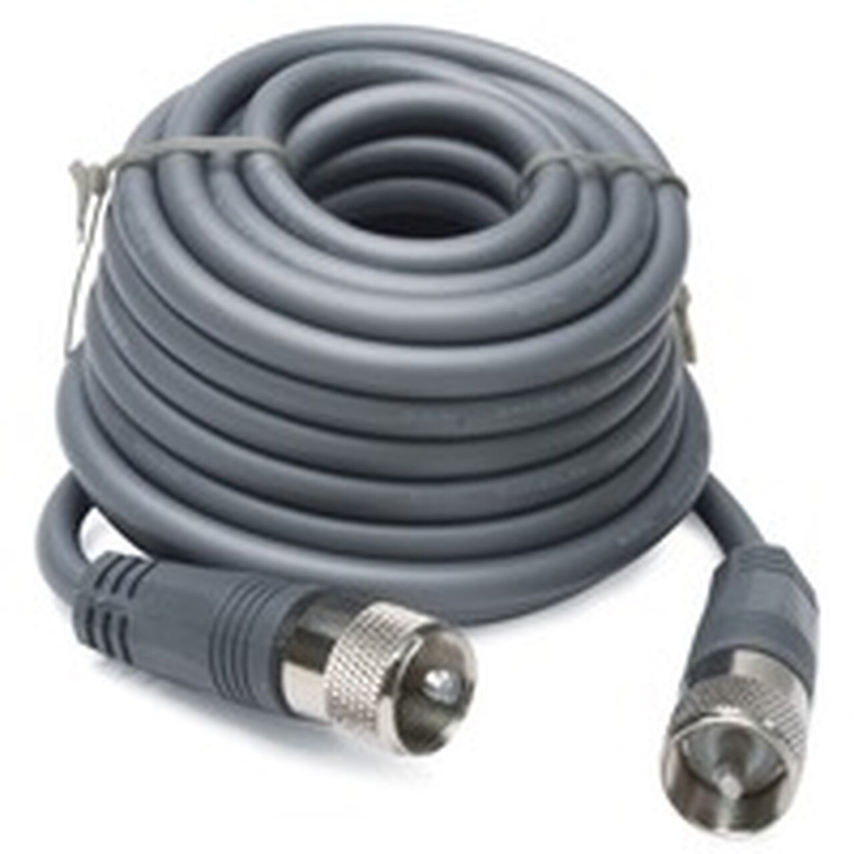Picture of Astatic 8X9 9 ft. Pre-Made RG8X Mini Gray Coaxial Cable