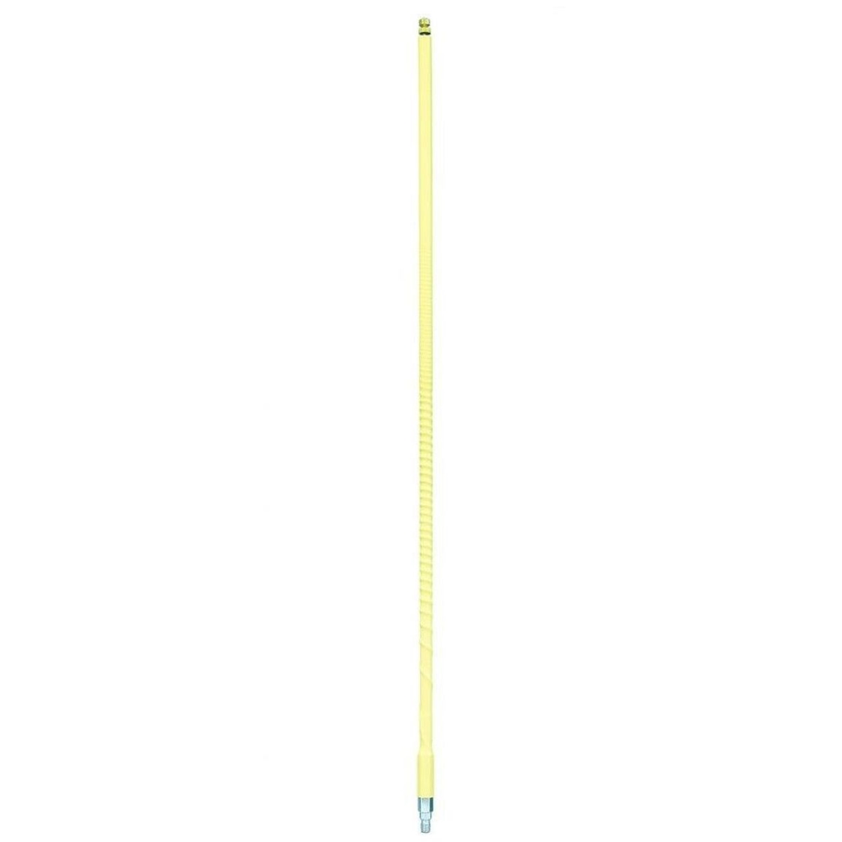 Picture of Firestik FS4Y 4 ft. Tuneable Tip Fiberglass Antenna, Yellow