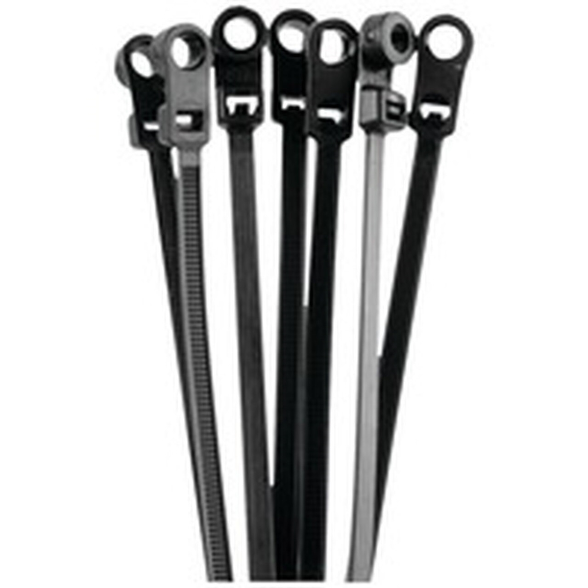 BMCT6 6 in. Ties with Mounting Hole, Pack of 100
