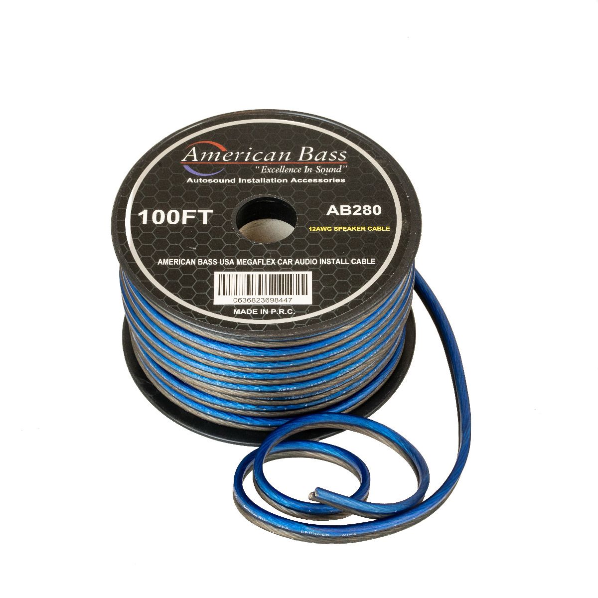 Picture of American Bass AB12SW100 100 ft. 12 Gauge Speaker Wire&#44; Blue