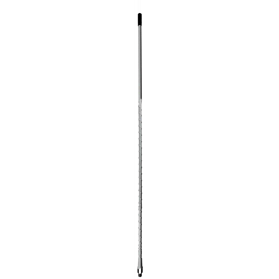 1000W 3 ft. Fiberglass Whip, White