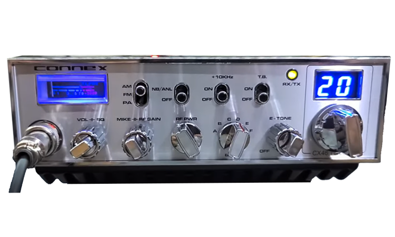 CX46TURBON1 10 m Mobile Radio - Silver