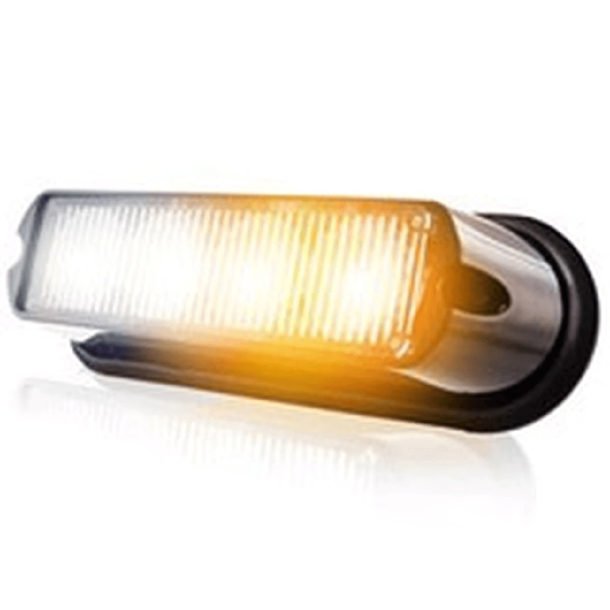 EL4AW2 Surface Mount Strobe Light, White & Amber