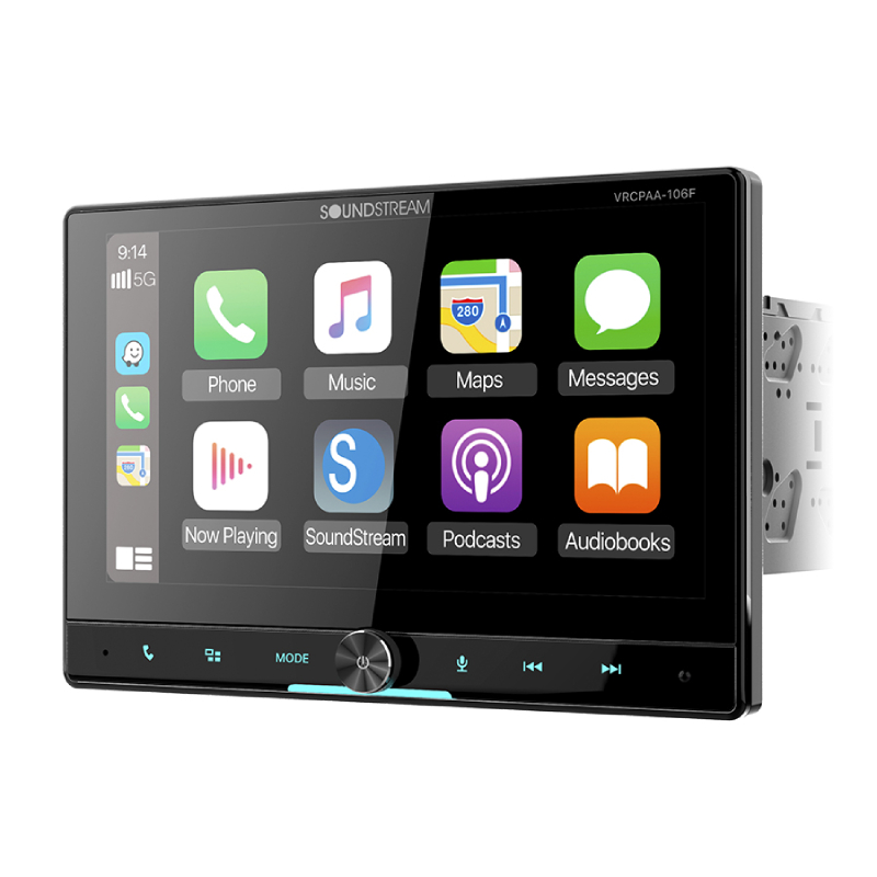 Picture of Farenheit - Soundstream VRCPAA-106F 10.6 in. Double Din with DVD Apple Carplay & Android Auto