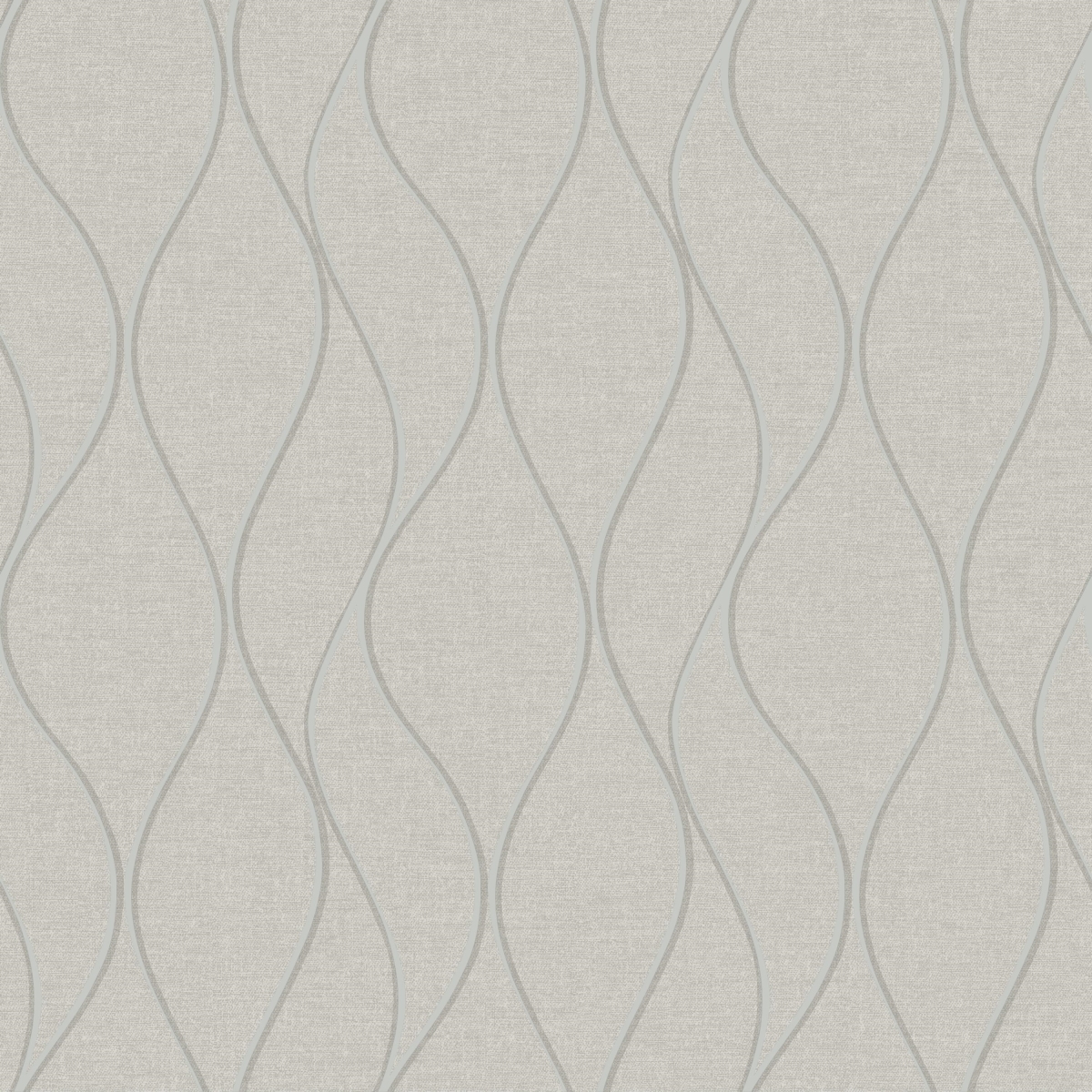 Wave Ogee Peel & Stick Wallpaper - Beige
