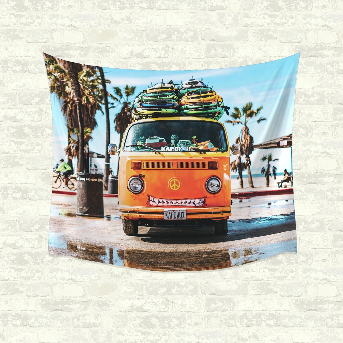Picture of Roommates TAP4001LG 52 x 60 in. Surf Van Large Tapestry