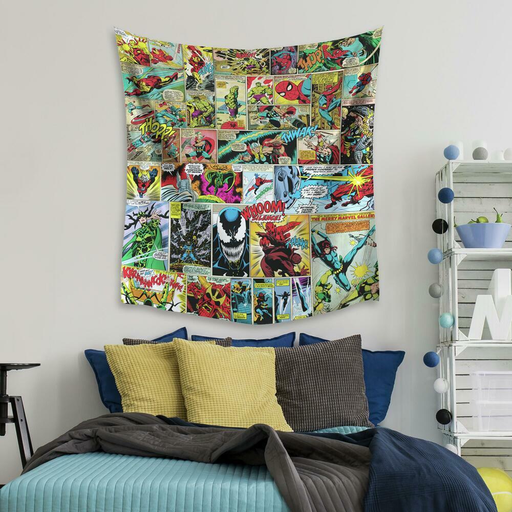 Picture of Roommates TAP4528LG 52 x 60 in. Marvel Comic Tapestry