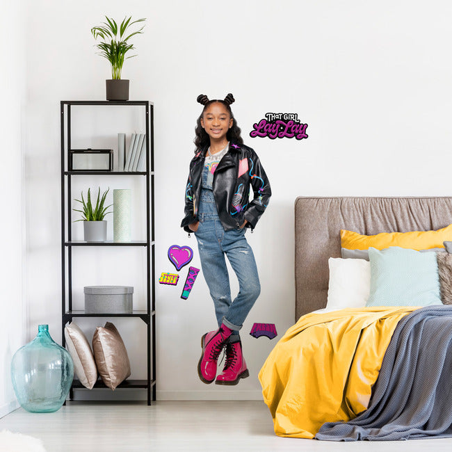 RMK5185GM That Girl Lay Lay Giant Peel  Stick Wall Decals