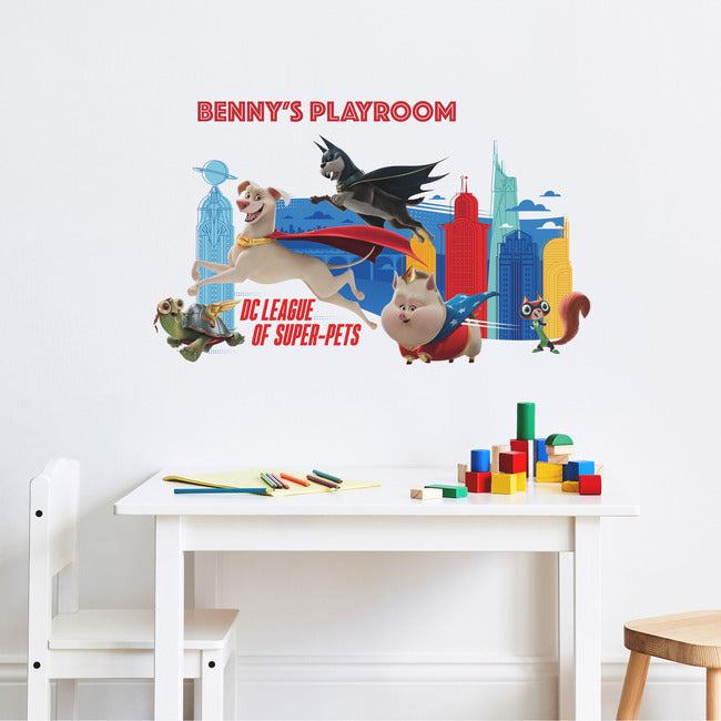 RMK5263GM DC Super Pets Peel & Stick Giant Wall Decals