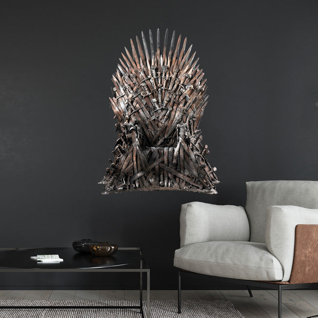 RMK5272SLM Game Of Thrones The Iron Throne Xl Giant Peel & Stick Wall Decals