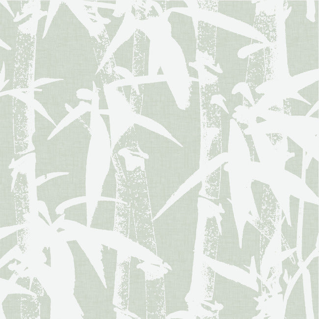 RMK12079WP Modern Bamboo Peel & Stick Wallpaper