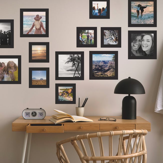RMK5340SCS 3.75 x 5.75-10.75 x 13.75 in. Gallery Frames Peel & Stick Wall Decals
