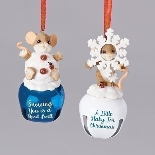 Picture of Roman 131637 3.5 in. Mouse with Snowflake & Jb 2A Snowball - Pack of 24