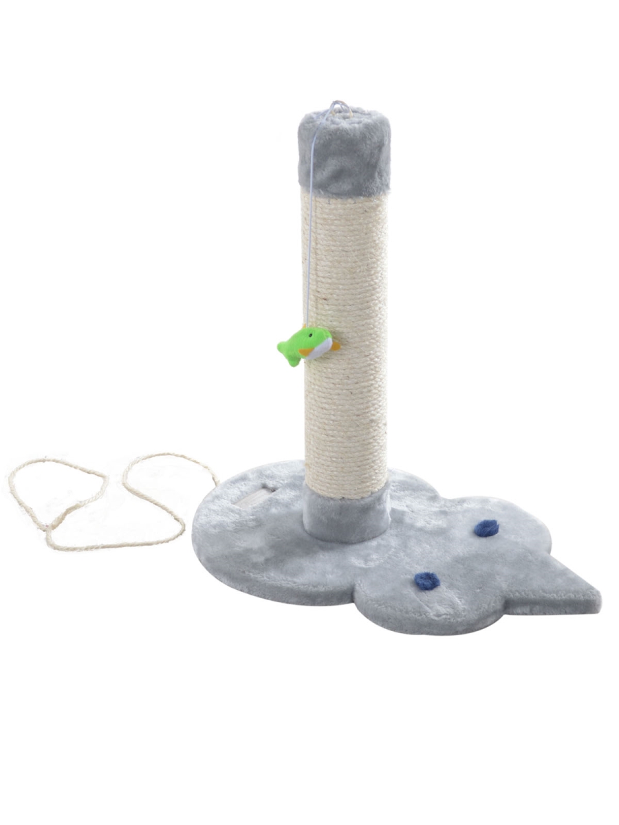 Picture of Armarkat Mouse Shape Real Wood Cat Scratcher Toy  Sisal Scratching Post For Kitty TraInIng