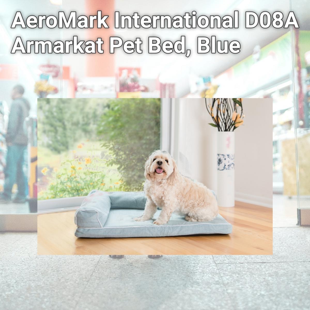 Picture of AeroMark International D08A Armarkat Pet Bed, Blue