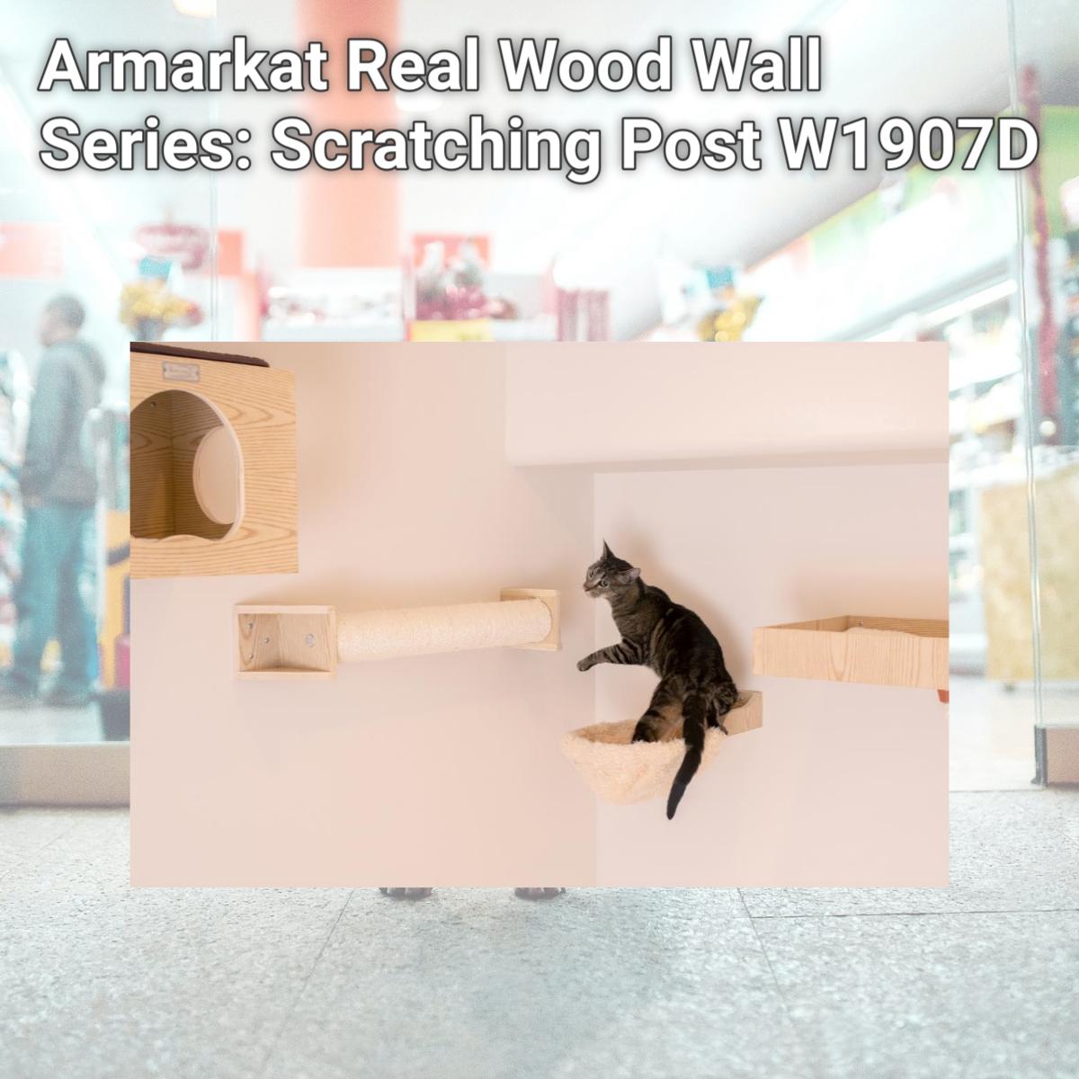 Picture of Armarkat Real Wood Wall Series: Scratching Post W1907D