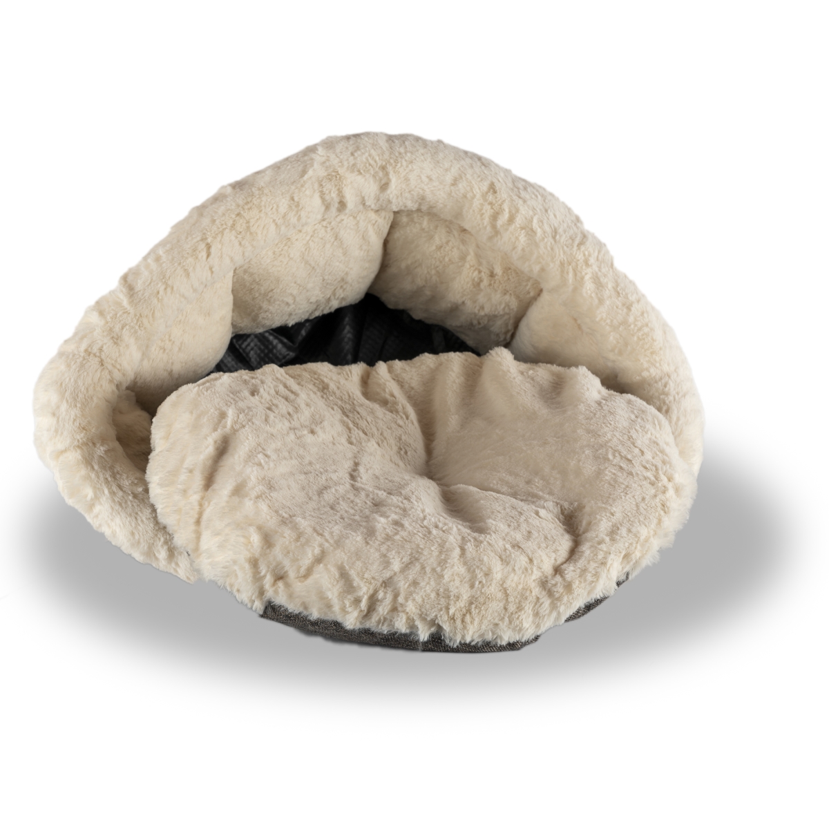 Picture of Armarkat C105HHS-MB Cozy Cat Bed&#44; Beige & Grey