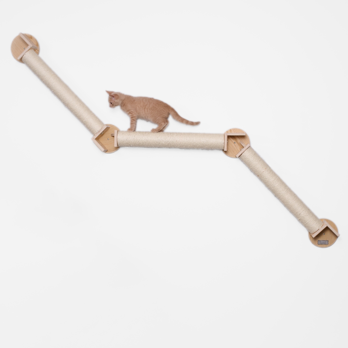 Picture of Armarkat W2307 Armarkat Wall Series Wall Climbing Cat Post Bridge W2307