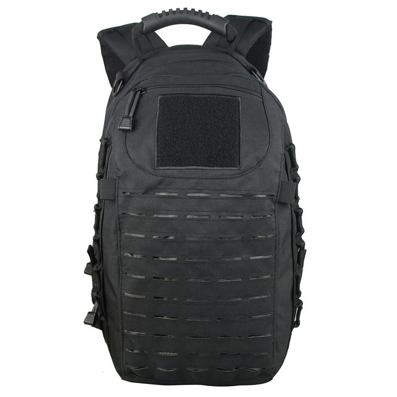 Picture of Armycamo LC18081B-BLK Mission Pack Laser Cut Large Hydration Hunting Backpack, Black