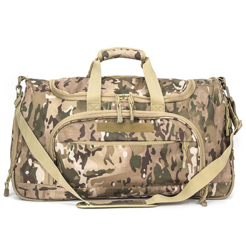 Picture of Armycamo LQ08032B-MUL Mens Gym Tactical Duffle Military Travel Work Out Bags&#44; Multicam