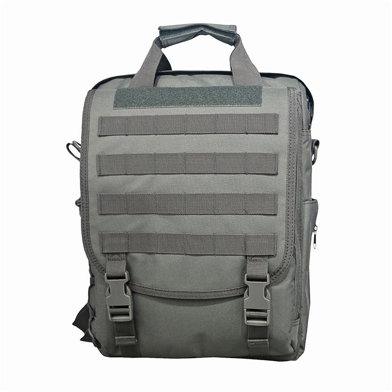 Picture of Armycamo LQ15055-Gray Multi-function Military Tactical Laptop Bag&#44; Gray