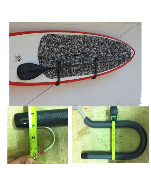 Picture of SUP CWSUP Sup Wall Rack&#44; Metal